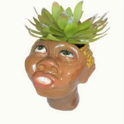 Ceramic Child Small Planter Ships Free