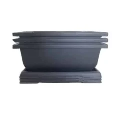 3 Bonsai Tree Pots With Drip Tray. XL 11 Inch Pots With Drain Hole. Great Gift 7 3 Bonsai Tree Pots With Drip Tray. XL 11 Inch Pots With Drain Hole. Great Gift -The Thrive Leaf Sales Capture 1 1